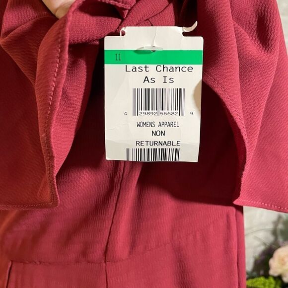 NWT Cooper St. Women’s  Mulberry Red Capulet Dress  Size 12 - Picture 8 of 13